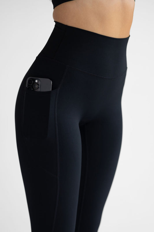 SCULPT Pocket Full Length Leggings - Black