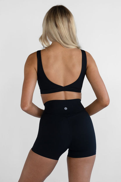 4" Sculpt Bike Shorts - Black