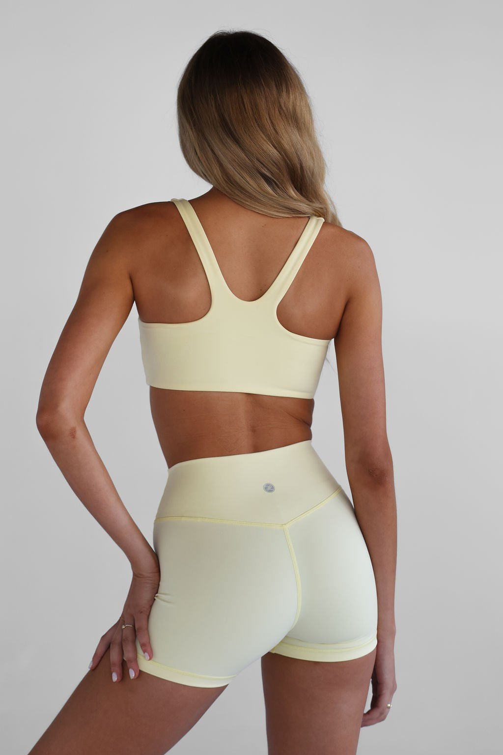 4" Sculpt Bike Shorts - Lemontini