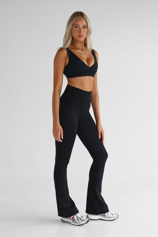 SCULPT Flare Leggings - Black