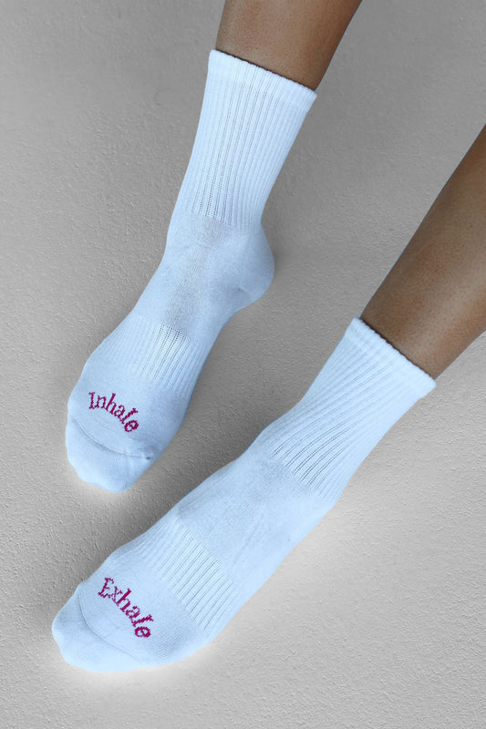Breathe Grip Socks - Pink