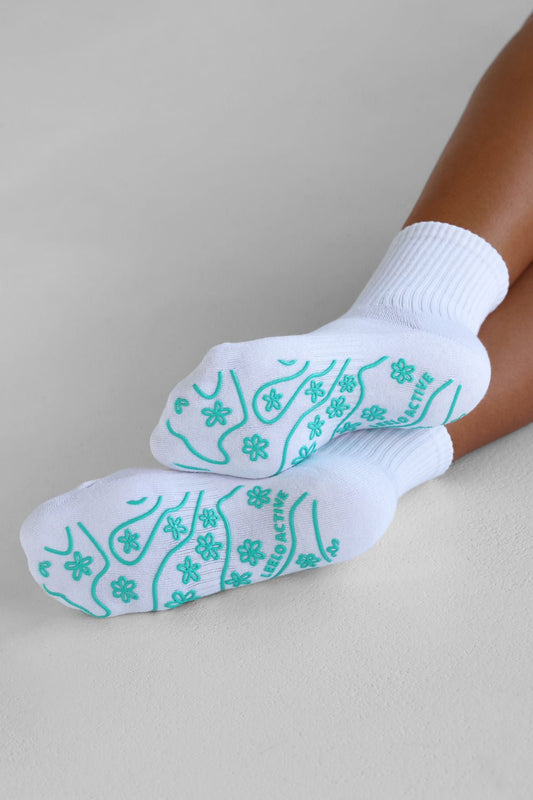 Grip Socks - The Design Collection - Green