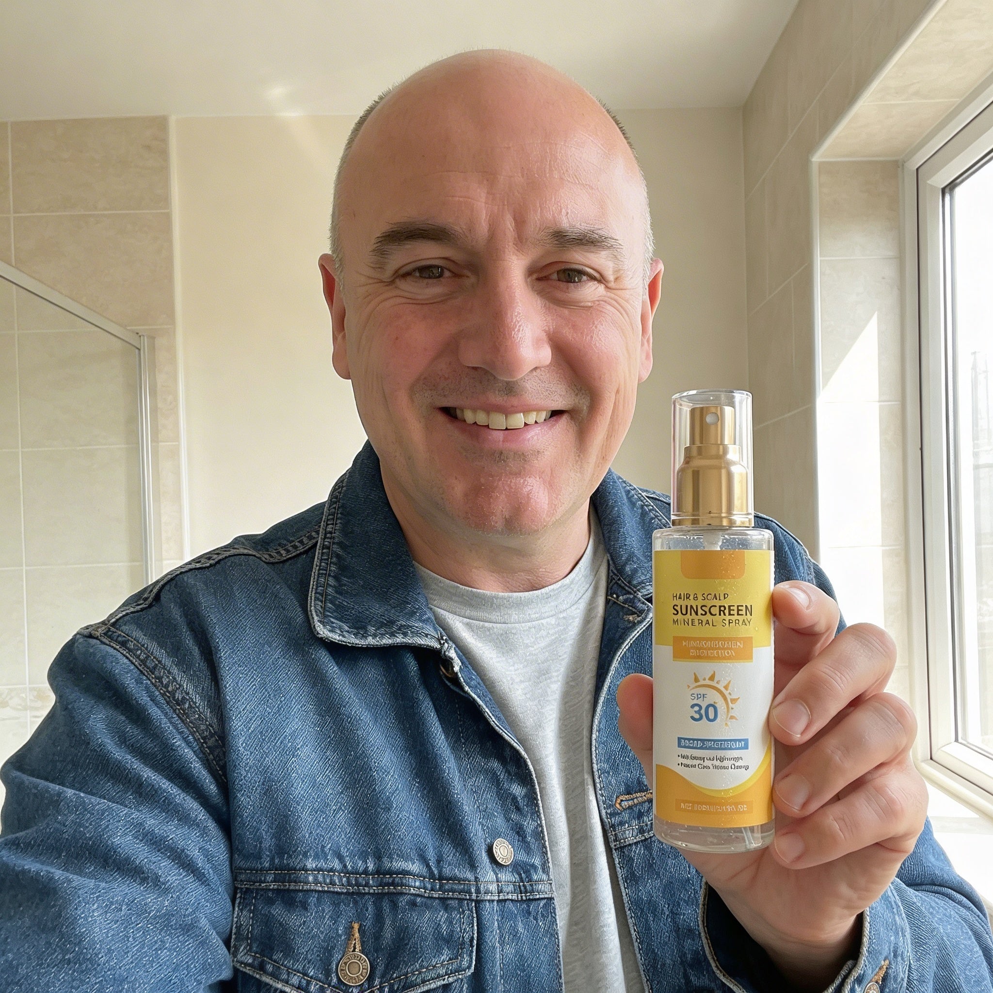 Finally something made for bald heads.