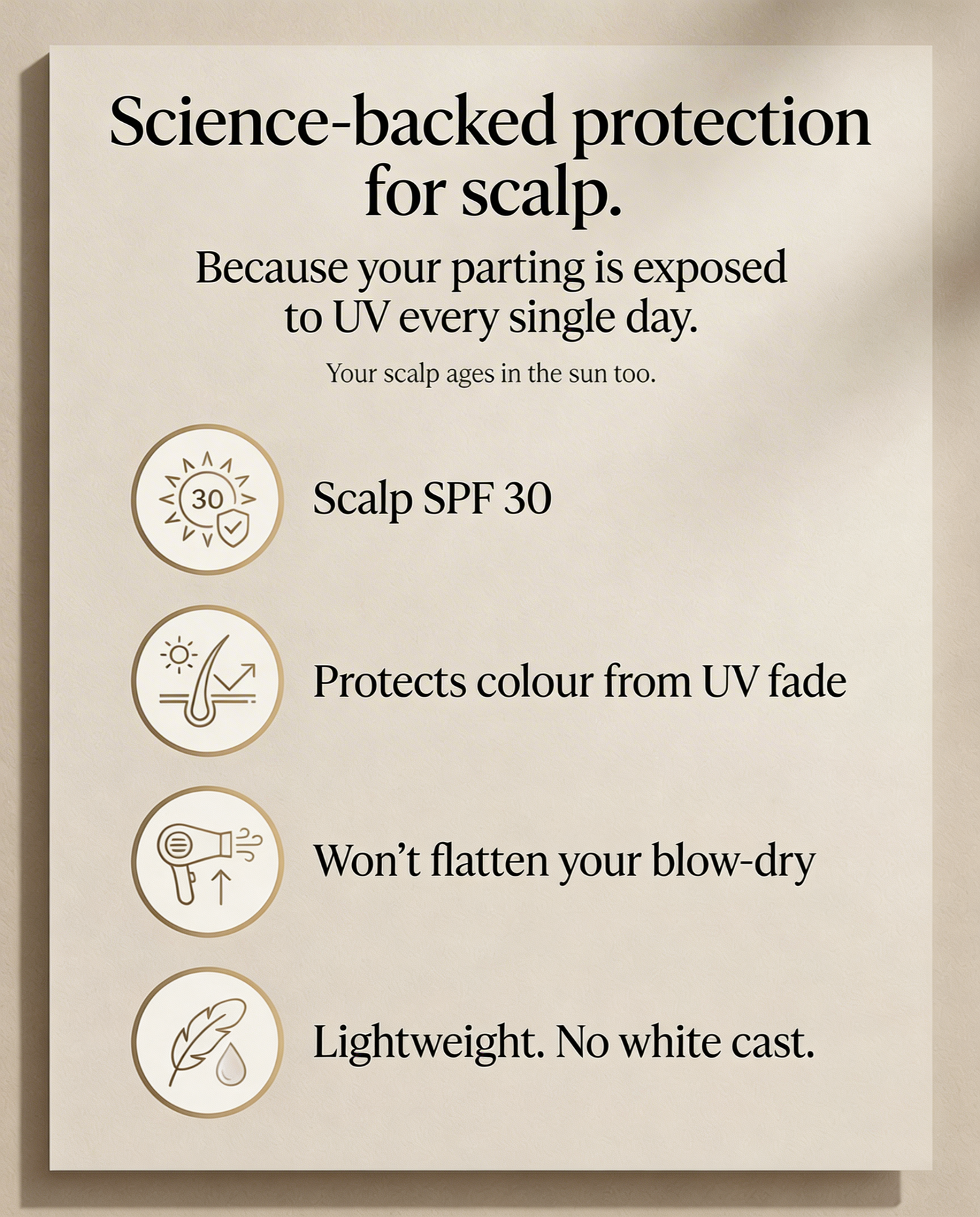 Hair & Scalp SPF 30+ Mist