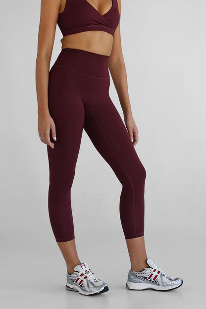 SCULPT 7/8 Leggings - Cherry Cola