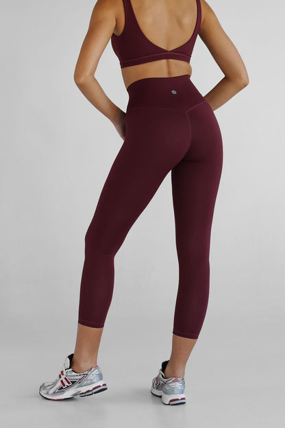SCULPT 7/8 Leggings - Cherry Cola