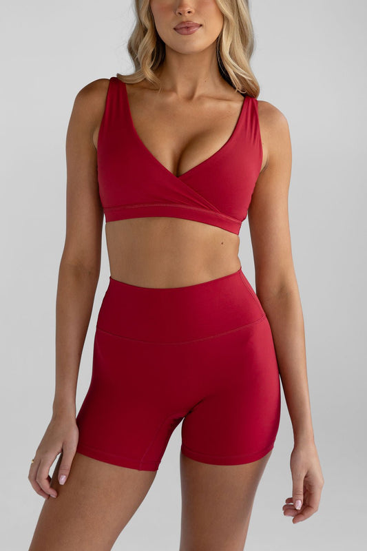 SCULPT Crop - Cherry