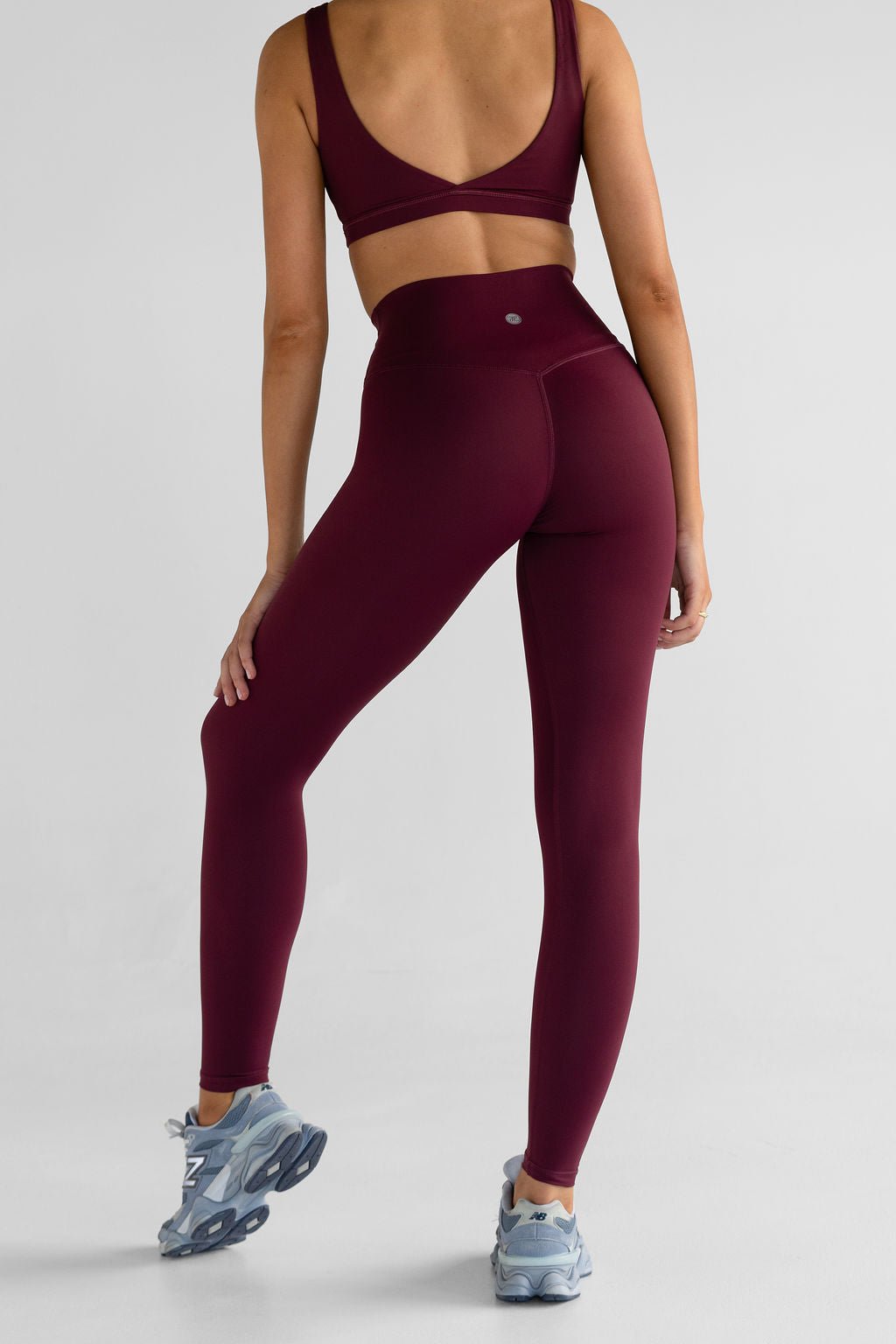 SCULPT Full Length Leggings - Cherry Cola