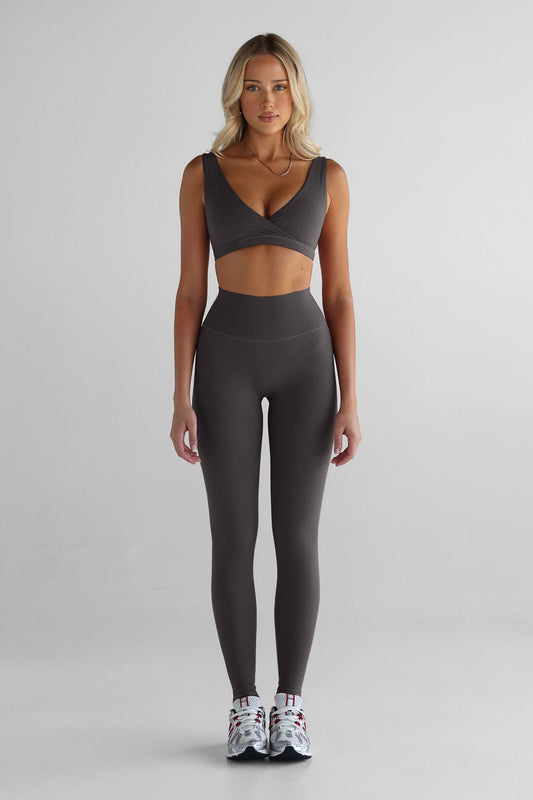 SCULPT Full Length Leggings - Dark Chocolate